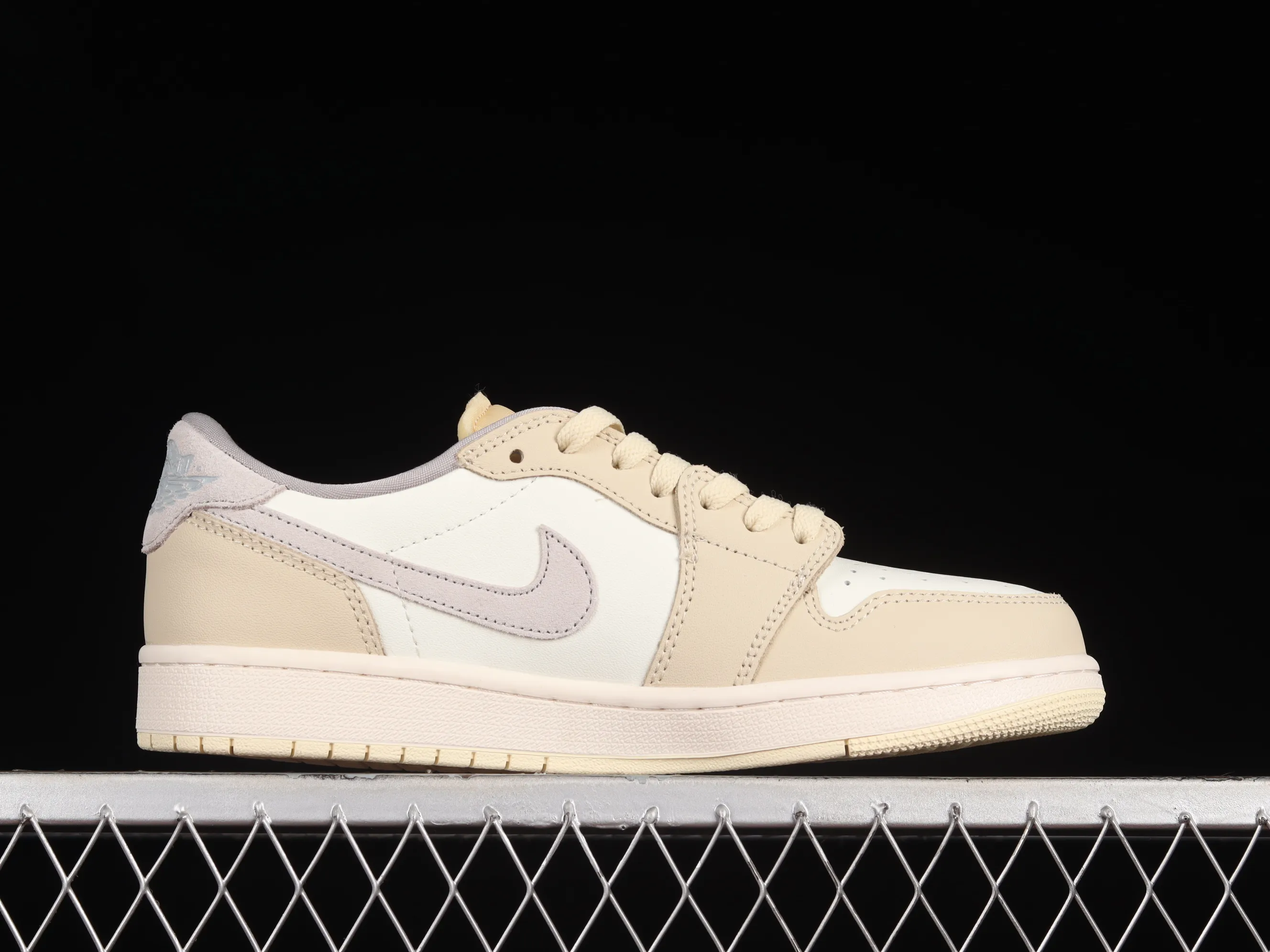 All categories Air Jordan Jordan series basketball shoes Air Jordan 1 Low Off White x Air Jordan 1 Low "Custom" AJ1 Joe 1 beige joint cultural low-top casual sneakers CZ0790-102